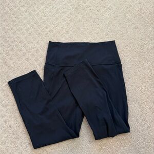 CRZ YOGA Navy Blue Leggings Size Large